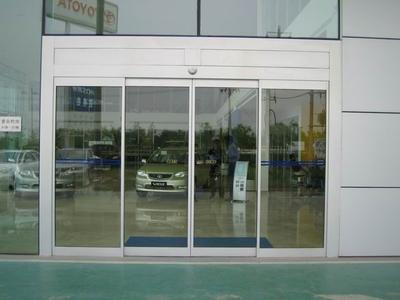 氟碳喷涂小立边自动门.