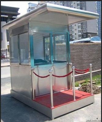 不锈钢岗亭1